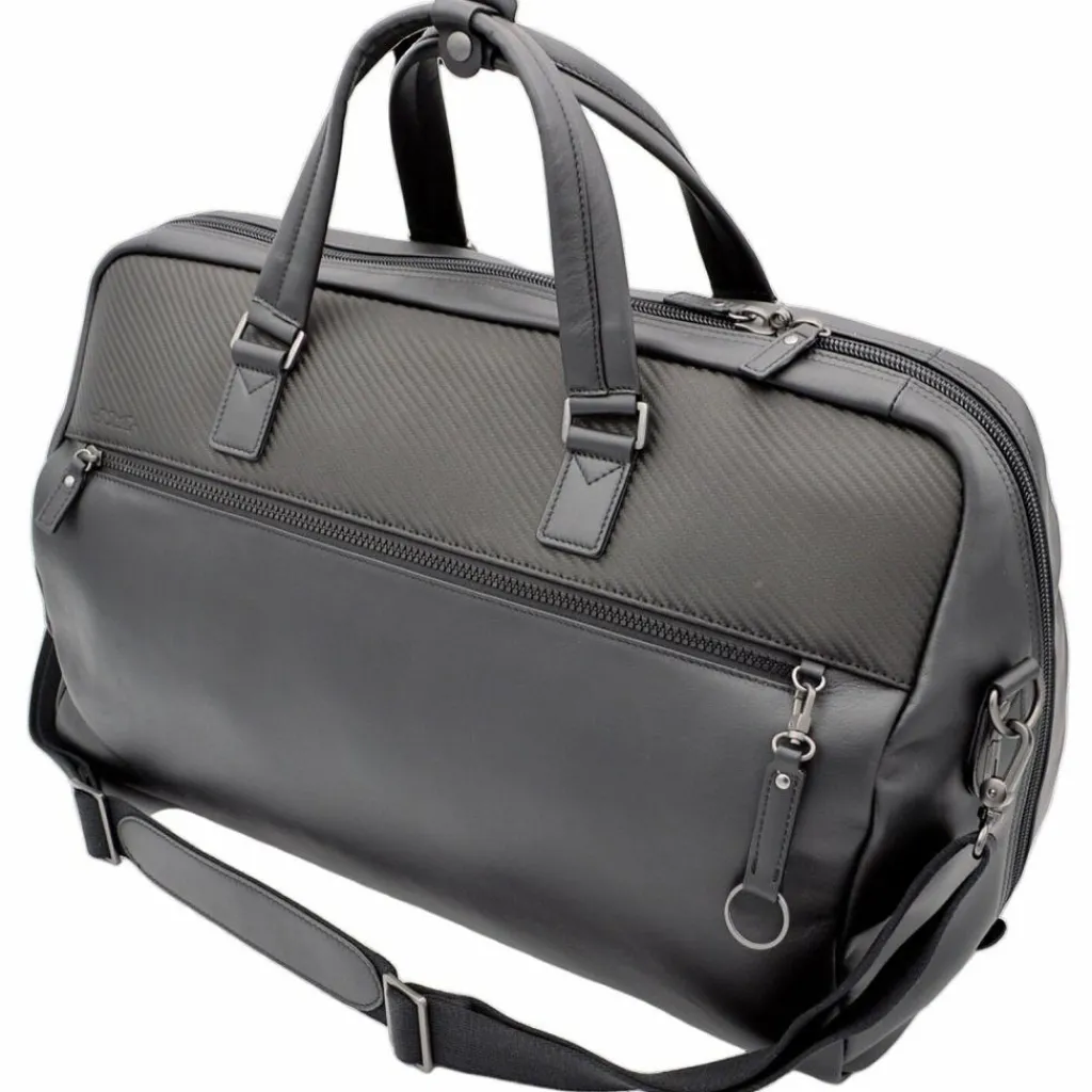 Jump Weekender|Reisetaschen Ohne Rollen<Boston Weekender Reisetasche Leder 48 cm black