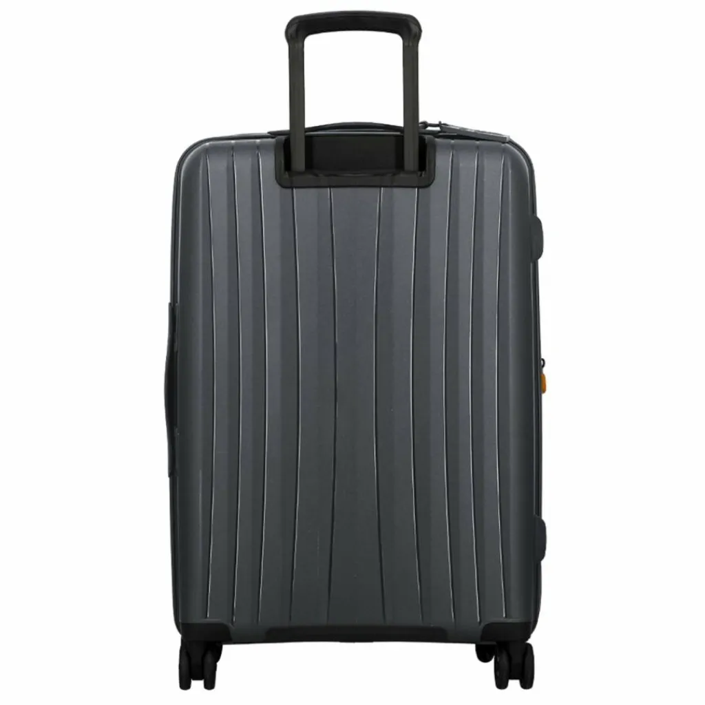 Discount Jump Enais 4 Rollen Trolley 66 cm mit Dehnfalte dark grey