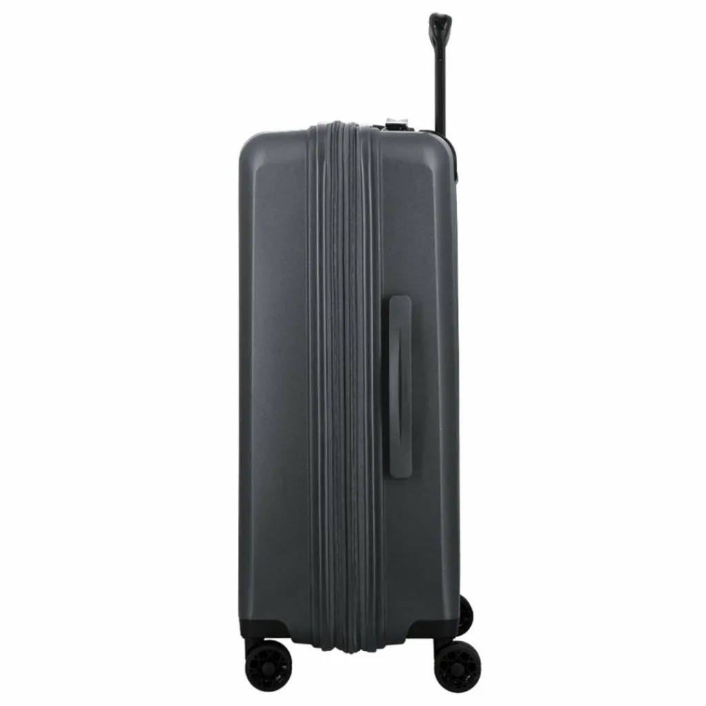 Discount Jump Enais 4 Rollen Trolley 66 cm mit Dehnfalte dark grey