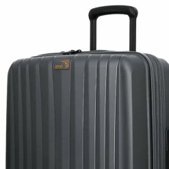 Discount Jump Enais 4 Rollen Trolley 66 cm mit Dehnfalte dark grey