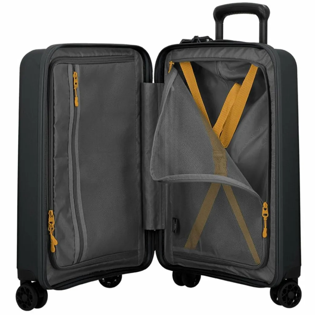 Discount Jump Enais 4 Rollen Trolley 66 cm mit Dehnfalte dark grey