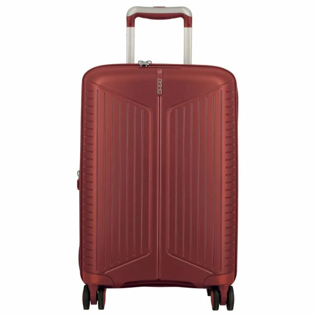 Discount Jump Evae 4 Rollen Kabinentrolley 55 cm red