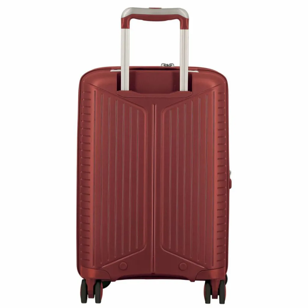 Discount Jump Evae 4 Rollen Kabinentrolley 55 cm red