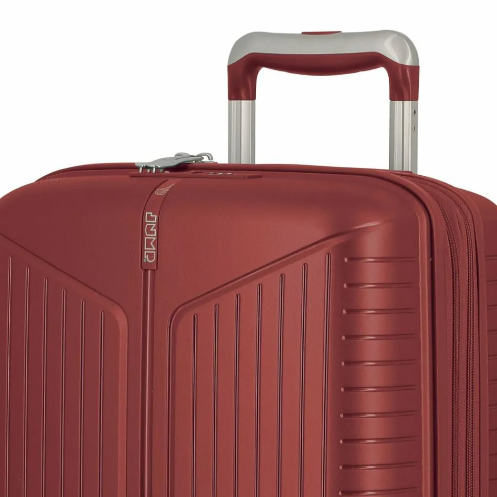 Discount Jump Evae 4 Rollen Kabinentrolley 55 cm red