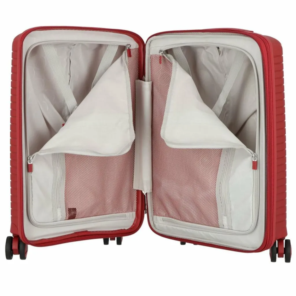 Discount Jump Evae 4 Rollen Kabinentrolley 55 cm red