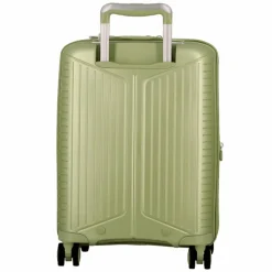 Online Jump Evae 4 Rollen Kabinentrolley 55 cm mit Dehnfalte light green