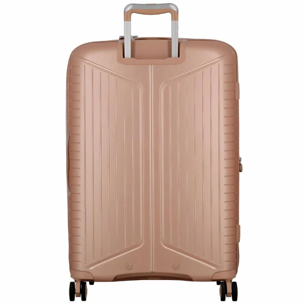 Jump 4-Rollen Koffer|Hartgepäck<Evae 4 Rollen Trolley 76 cm mit Dehnfalte rose pâle