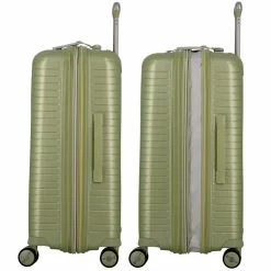 New Jump Evae 4 Rollen Trolley 66 cm mit Dehnfalte vert clair