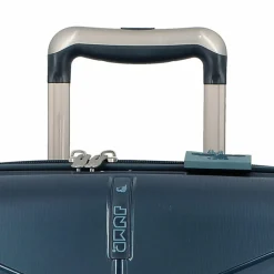 Jump Hartgepäck|4-Rollen Koffer<Evae 4 Rollen Trolley 66 cm mit Dehnfalte marine