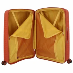 Hot Jump Evae 4 Rollen Trolley 76 cm mit Dehnfalte terracotta