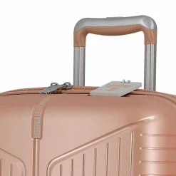 Jump 4-Rollen Koffer|Hartgepäck<Evae 4 Rollen Trolley 66 cm mit Dehnfalte rose pâle