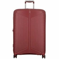 Jump 4-Rollen Koffer|Hartgepäck<Evae 4 Rollen Trolley 76 cm mit Dehnfalte red