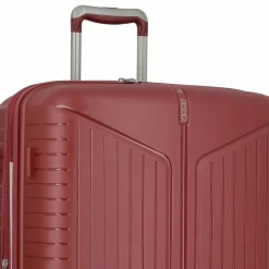 Jump 4-Rollen Koffer|Hartgepäck<Evae 4 Rollen Trolley 76 cm mit Dehnfalte red