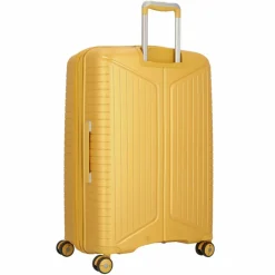 Best Jump Evae 4 Rollen Trolley 76 cm mit Dehnfalte jaune