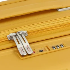 Best Jump Evae 4 Rollen Trolley 76 cm mit Dehnfalte jaune