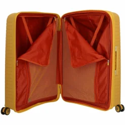 Best Jump Evae 4 Rollen Trolley 76 cm mit Dehnfalte jaune