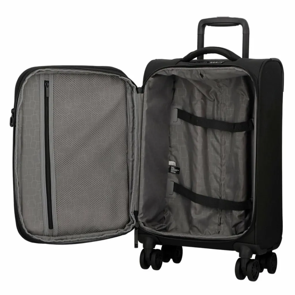 Jump Monthélys 4 Rollen Kabinentrolley 55 cm mit Dehnfalte