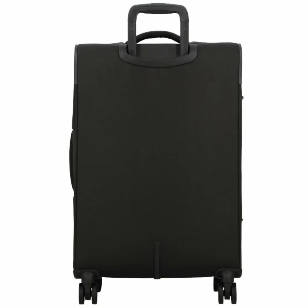 Jump 4-Rollen Koffer|Weichgepäck<Monthélys 4 Rollen Trolley 67 cm mit Dehnfalte dark grey