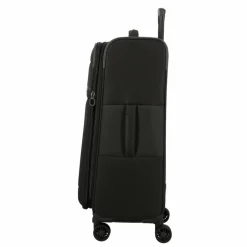 Jump 4-Rollen Koffer|Weichgepäck<Monthélys 4 Rollen Trolley 67 cm mit Dehnfalte dark grey
