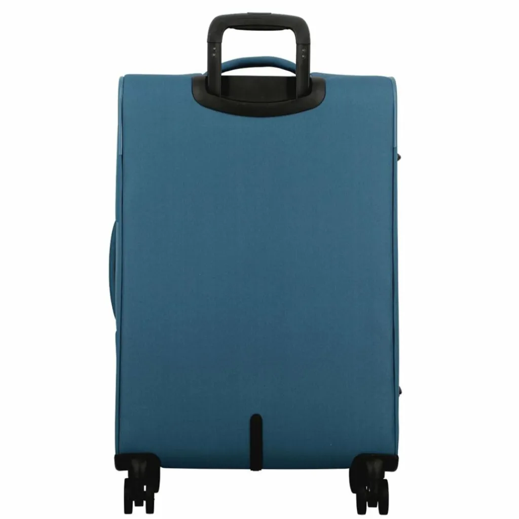 Clearance Jump Monthélys 4 Rollen Trolley 67 cm mit Dehnfalte blue