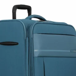 Clearance Jump Monthélys 4 Rollen Trolley 67 cm mit Dehnfalte blue