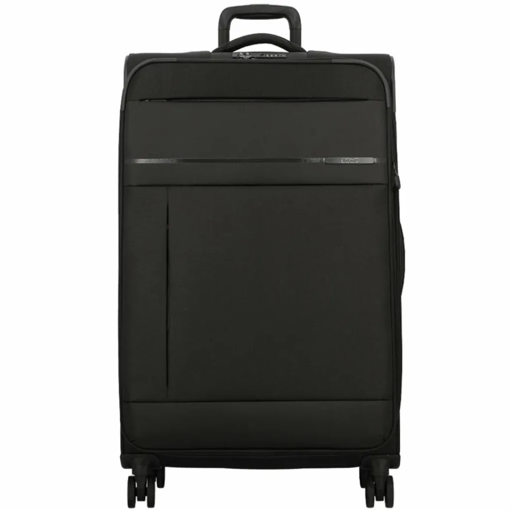 Jump Weichgepäck|4-Rollen Koffer<Monthélys 4 Rollen Trolley 78 cm mit Dehnfalte dark grey