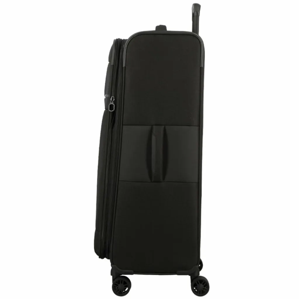 Jump Weichgepäck|4-Rollen Koffer<Monthélys 4 Rollen Trolley 78 cm mit Dehnfalte dark grey