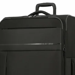 Jump Weichgepäck|4-Rollen Koffer<Monthélys 4 Rollen Trolley 78 cm mit Dehnfalte dark grey