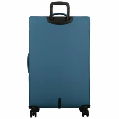 Jump Weichgepäck|4-Rollen Koffer<Monthélys 4 Rollen Trolley 78 cm mit Dehnfalte blue