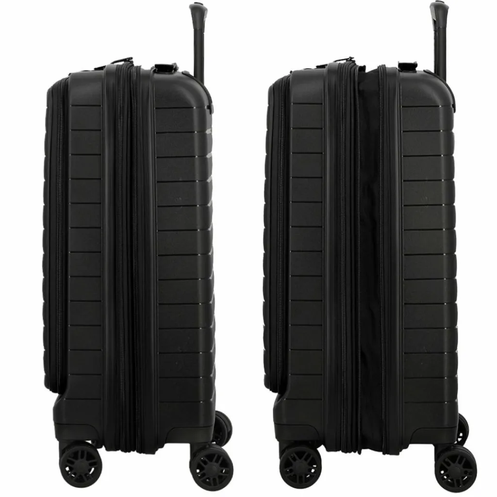 Jump Striper 4 Rollen Kabinentrolley 55 cm mit Dehnfalte