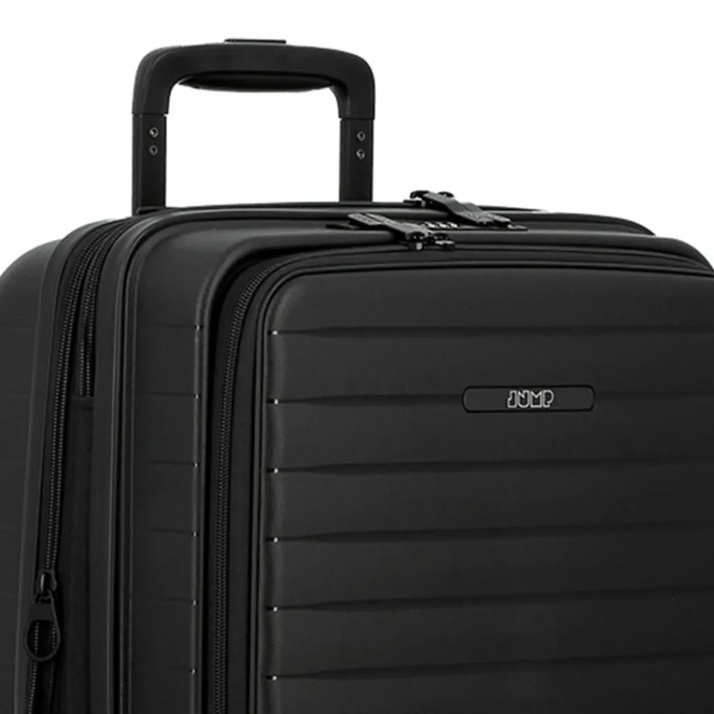 Jump Striper 4 Rollen Kabinentrolley 55 cm mit Dehnfalte