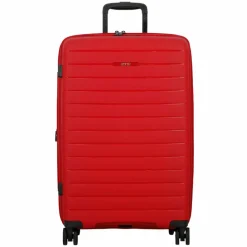 Jump Striper 4 Rollen Trolley 68 cm mit Dehnfalte red