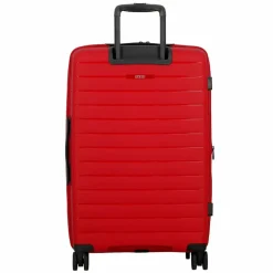 Jump Striper 4 Rollen Trolley 68 cm mit Dehnfalte red