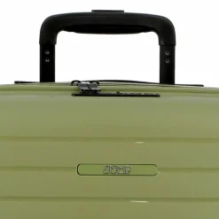 Jump 4-Rollen Koffer|Hartgepäck<Striper 4 Rollen Trolley 68 cm mit Dehnfalte light green