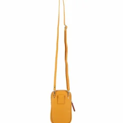 Jump Handytaschen<Uppsala Cuir Handytasche Leder 13 cm curry