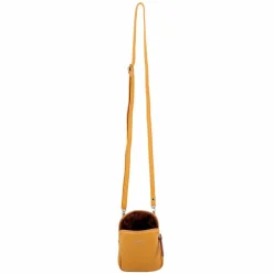 Jump Handytaschen<Uppsala Cuir Handytasche Leder 13 cm curry