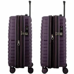 Jump Xwave 4 Rollen Kabinentrolley 55 cm mit Dehnfalte violet