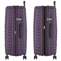 Jump Hartgepäck|4-Rollen Koffer<Xwave 4 Rollen Trolley 76 cm mit Dehnfalte violet