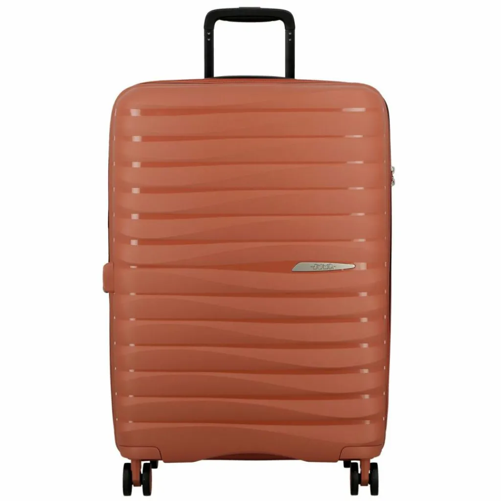 Online Jump Xwave 4 Rollen Trolley 66 cm mit Dehnfalte brique