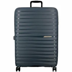 Jump 4-Rollen Koffer|Hartgepäck<Xwave 4 Rollen Trolley 76 cm mit Dehnfalte bleu nuit