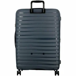 Jump 4-Rollen Koffer|Hartgepäck<Xwave 4 Rollen Trolley 76 cm mit Dehnfalte bleu nuit