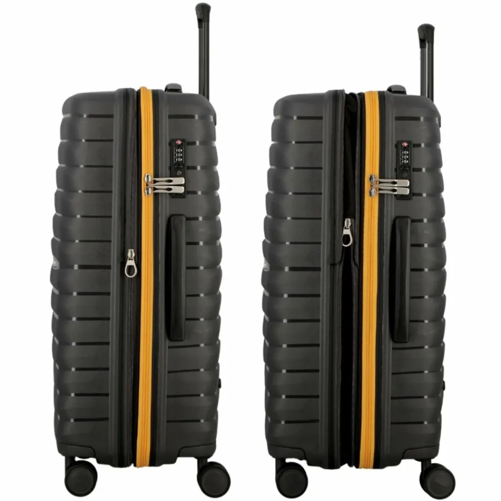 Jump Xwave 4 Rollen Trolley 66 cm mit Dehnfalte