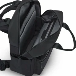 New Kapten & Son Bergen Wickelrucksack Set 4 tlg. Laptopfach all black