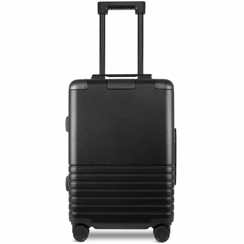 Best Kapten & Son Heathrow 4 Rollen Kabinentrolley 55 cm all black