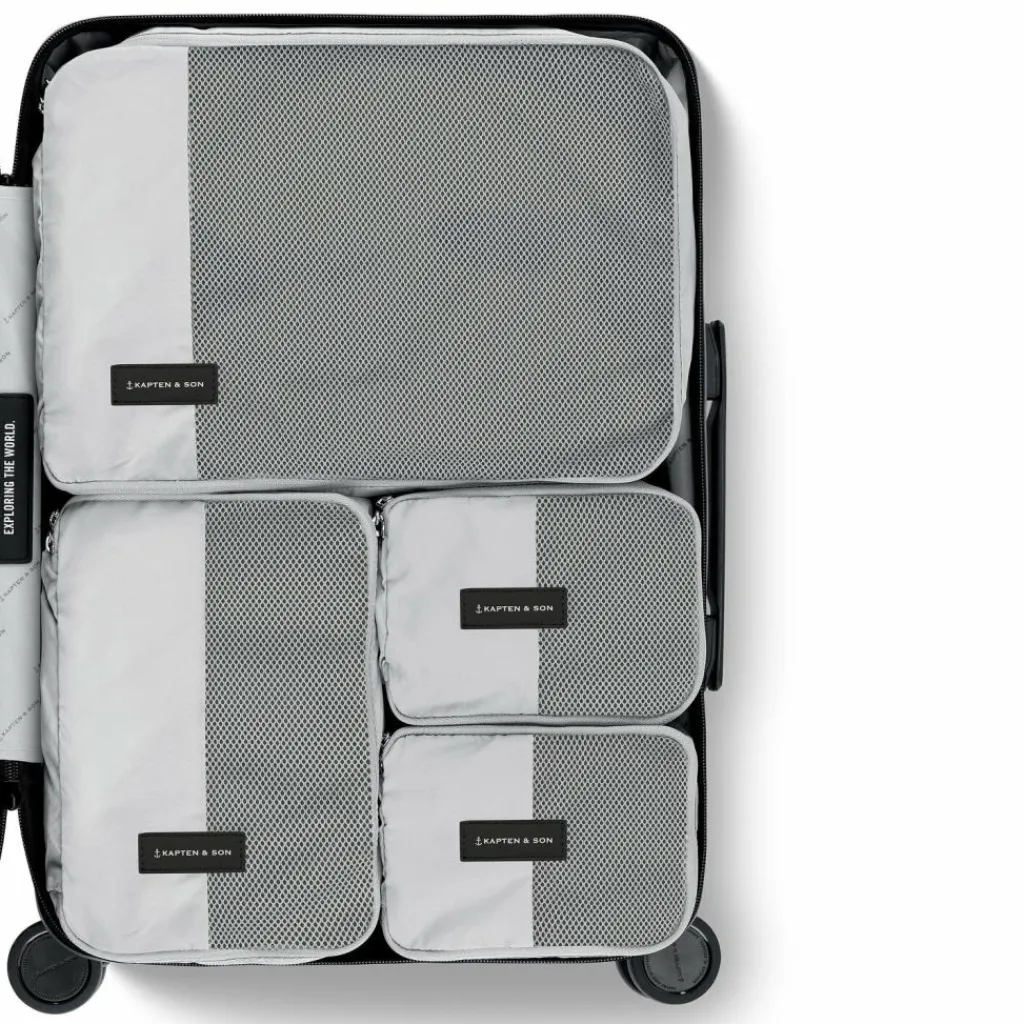 Best Kapten & Son Heathrow 4 Rollen Kabinentrolley 55 cm all black