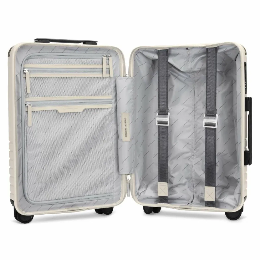 Sale Kapten & Son Heathrow 4 Rollen Kabinentrolley 55 cm sandstone