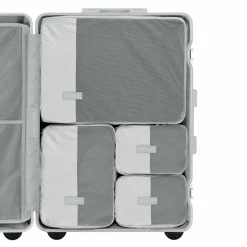 Kapten & Son Hartgepäck|4-Rollen Koffer<Heathrow 4 Rollen Trolley 69 cm aluminium-silver