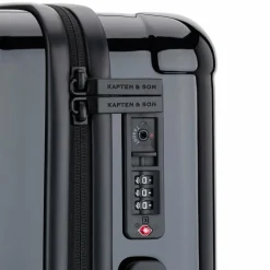 Kapten & Son Hartgepäck Kabinengepäck|4-Rollen Kabinentrolleys<Heathrow Essential 4 Rollen Kabinentrolley 55 cm black