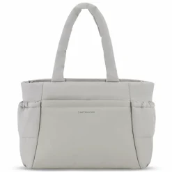Kapten & Son Shopper|Schultertaschen<Hellvi Shopper Tasche 41.5 cm Laptopfach greige