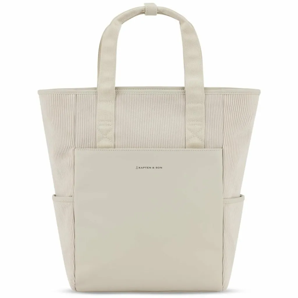 Kapten & Son Shopper|Schultertaschen<Lindby Shopper Tasche 38 cm Laptopfach sandstone